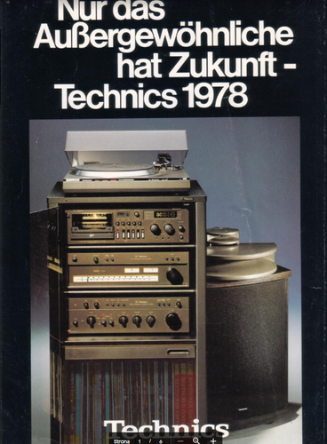 Więcej informacji o „Katalog Technics HiFi Systeme 1978 DE”