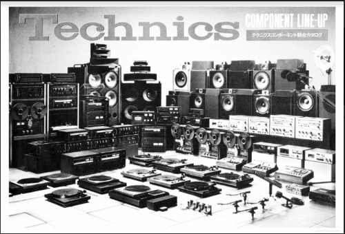 Więcej informacji o „Katalog Technics Component Line-Up 1976 JP”