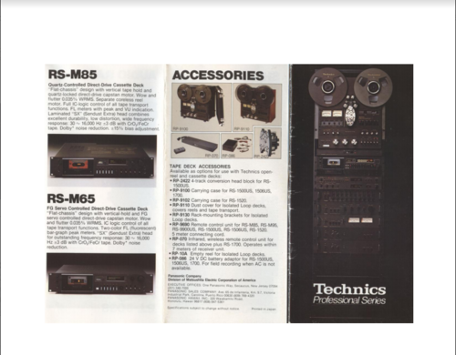 More information about "Katalog Technics Professional Series 1979 EN"